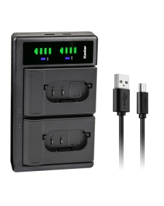 Kastar LTD2 USB Battery Charger Replacement for Leica BP-SCL4 16062 Rechargeable Lithium-Ion Battery, Leica BC-SCL4 Charger, Leica S, Leica Q2, Leica SL Series, Leica SL Typ 601 Camera
