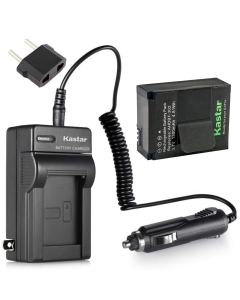 Kastar GOPRO3 Battery (1-Pack) and Charger Kit for GoPro HD HERO3, HERO3+, AHDBT-302 Work with GoPro AHDBT-201, AHDBT-301, AHDBT-302