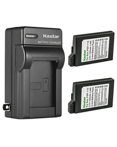 Kastar 2-Pack Battery and AC Wall Charger Replacement for Sony PSP-S110, PSPS110 Battery, Sony PSP-2000, PSP-2001, PSP-2002, PSP-2003, PSP-2004, PSP-2005, PSP-2006, PSP-2007, PSP-2008, PSP-2009