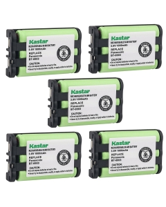 Kastar Battery (5 Pack), Ni-MH 3.6V 1000mAh, for Uniden BT-0003 BT0003 CLX-465 CLX-485 CLX-4753 TCX-400 TCX-440 WIN1200 BBTY0545001 UIP1869V CLX465 CLX4753 CLX485 TCX400 TCX440 CLX475-3 CLX502 CLX-502