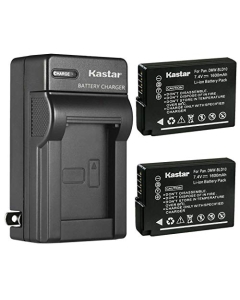 Kastar 2-Pack Battery and AC Wall Charger Replacement for Panasonic DMW-BLD10, DMW-BLD10E, DMW-BLD10PP Battery, DE-A93 DE-A93B, DE-A94 DE-A94B Charger, Panasonic DMC-GX1, DMC-G3, DMC-GF2 Cameras
