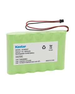 Kastar Battery Replacement for ADT 17000145 17000152, Compatible with DSC SCW9055 SCW9057 Alarm System (Check Connector Type Matches Original Battery)