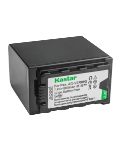 Kastar Camera Battery for Panasonic AG-VBR59 AG-VBR89G AG-VBR118G AG-DVC30 AG-HPX171 AG-HPX255 AG-HVX201 AJ-PCS060 AJ-PX230 AJ-PX270 AJ-PX270PJ AJ-PX298 (PX298MC) AJ-UX180 AJ-UX90 HC-MDH2 NV-MX5000