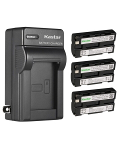 Kastar 3-Pack Line6 Battery 7.4V 3500mAh and AC Wall Charger Replacement for LINE 6 Variax JTV 69 JTV69, Line 6 JTV James Tyler, LINE 6 Shuriken, 98-034-0003, BA12