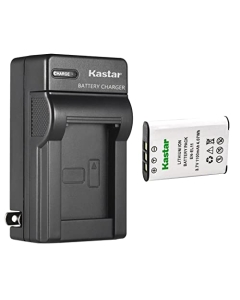 Kastar 1-Pack Battery and AC Wall Charger Replacement for Ricoh DB-80 Battery, BJ-8 Charger, Ricoh R50 Camera, Sanyo DB-L70 Battery, DB-L70 Charger, Sanyo Xacti DMX-E10, Sanyo Xacti VPC-E10 Camera