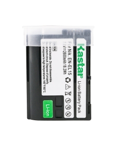 Kastar Battery 1 Pack for Nik EN-EL15 Battery, Nik MH-25 Charger and Nik 1 V1 D500 D600 D610 D750 D800 D800E D810 D810A D850 D7000 D7100 D7200 D7500 Digital Cameras