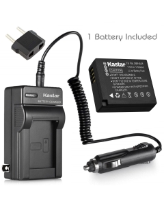 Kastar Battery (X1) & AC Travel Charger forLeica BP-DC15, BPDC15, BP-DC15E-U, BP-DC15-E, BP-DC15-U, BP-DC15-TK, Leica 18544, 18545 and Leica D-Lux (Type 109) Cameras