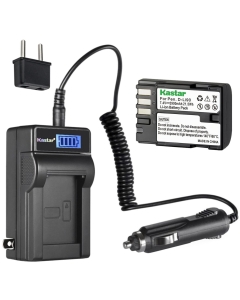 Kastar 1-Pack D-Li90 Battery and LCD AC Charger Compatible with Pentax D-Li90 DLI90 DL190 Battery, Pentax D-BC90 K-BC90 Pentax 39830 39835 Charger, Pentax 645D 645Z K-01 K-1 K-3 K-5 K-7 Cameras