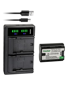 Kastar 1-Pack NP-W235 Battery and LTD2 USB Charger Replacement for Fujifilm NP-W235 NPW235 Battery, Fujifilm BC-W235 BCW235 Charger, Fujifilm X-T5 Mirrorless Camera, Fujifilm X-S20 Mirrorless Camera