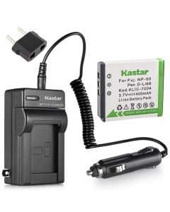 Kastar Battery 1-Pack and Charger for Kodak KLIC-7004 and Kodak EasyShare M1033 EasyShare M1093 is EasyShare M2008 EasyShare V1073 V1233 V1253 V1273 PLAYSPORT PLAYTOUCH PlayFull Dual Zi12 Zi8 Zx3