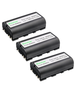 Kastar Battery 3-Pack Replacement for Leica Survey Equipment, Total Station Models ATX900, ATX1200, ATX1230, CS10, CS15, GS20, GNSS Receiver, GPS900, GPS1200, GRX1200