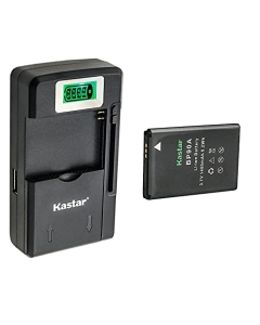 Kastar 1-Pack Battery and LCD USB Charger Compatible with Samsung BP-90A BP90A IA-BP90A Battery, Samsung HMX-E10, HMX-E10WP, HMX-E10BP, HMX-E10OP Digital Cameras