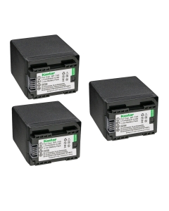 Kastar BP-745 Battery 3-Pack Replacement for Canon VIXIA HF R80 HFR80, VIXIA HF R82 HFR82, VIXIA HF R300 HFR300, VIXIA HF R400 HFR400, VIXIA HF R500 HFR500, VIXIA HF R600 HFR600, VIXIA HF R700 HFR700