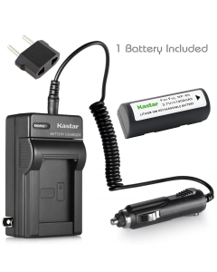 Kastar Battery (1-Pack) and Charger Kit for Fujifilm NP-80 and Finepix 1700z 2700 2900z 4800/4900/6800/6900 Zoom MX-1700/2700/2900/2900z/4800/4900 MX-6800 MX-6900 Kodak DC4800 Kyocer Microelite 3300