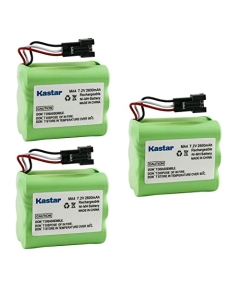 Kastar 3-Pack Ni-MH Battery 7.2V 2600mAh Replacement for Teac BP-R1 BP-R12EU BP-R1EU BP-R2 BP-R3 BP-R5 Replacement Battery, Teac R1 / R-1, R2 / R-2, R3 / R-3, R5 / R-5 Portable AM/FM Radio