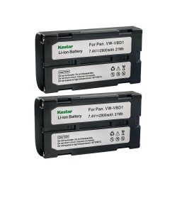 Kastar 2-Pack Battery 7.4V 2900mAh Replacement for Hitachi VMH650A, VMH665LA, VMH675LA, VMH720, VMH720A, VMH755LA, VMH765LA, VMH835LA, VMH845LA, VMH855LA, VMH865LA, VMH875LA, VMH945LA, VMH9955LA