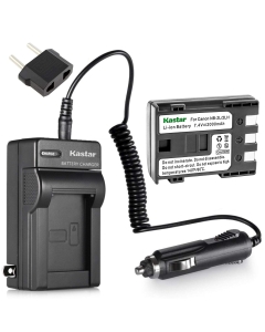 Kastar NB-2L NB-2LH Battery and Charger Kit Replacement for Canon VIXIA HF R10, VIXIA HF R11, VIXIA HF R100, VIXIA HV20 , VIXIA HV30, VIXIA HV40, LEGRIA HF R16, LEGRIA HF R18, LEGRIA HF R106 Camera
