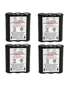Kastar 4-Pack HNN9044A Battery Replacement for Motorola HNN9044 HNN9044A HNN9044AR HNN9056 HNN9056A HNN9056AR, Radio Shack 23-9049, Radio Shack 19-1217, 19-361, 23-151, BTX-128 Battery