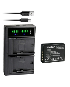 Kastar 1-Pack Battery and LTD2 USB Charger Replacement for Fujifilm NP-W126, NP-W126s Battery, Fujifilm BC-W126 Charger, Fujifilm X-H1, X100F, X100V, X-PRO1, X-PRO2, X-S10, X-T30, X-T100 Cameras