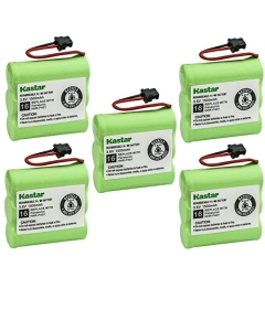 Kastar 5-Pack Battery Replacement for Bell South 32001 32011, MEMOREX BT905 MPH6928 MPH6929 MPH6935 MPH6950 MPH6955 MPH6956 MPH6988 MPH6989 MPH6990 MPH6995 MPH6996 YBT3N600MAH