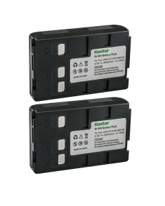 Kastar HHR-V211 / VW-VBS10E Battery 2-Pack Replacement for Panasonic NV-R10A NV-R11 NV-R11A NV-R11B NV-R15 NV-R200 NV-R3 NV-R30 NV-R30A NV-R33 NV-R330 NV-R330EN NV-R33A NV-R33B NV-R33E NV-R35 Camera