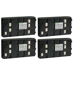 Kastar 4-Pack Battery Replacement for Pentax R-300X R-322N R-322NX R-322NXM R-323 R-323N R-325 R-325N R-325NXM R-326 R-335N R-322EX R-325EX R-335EX R-422NM R-425N R-425NM R-500 R-800
