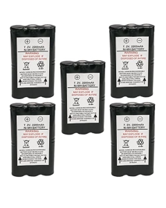 Kastar 5-Pack HNN9018A Battery Replacement for Motorola HNN9018, HNN9018A, HNN9018AR, HNN9018B, HNN9018BR Battery, Motorola CP50, Radius SP50 (Standard Model) Radio