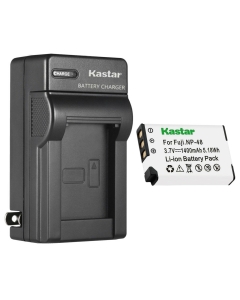 Kastar 1-Pack Battery and AC Wall Charger Replacement for Fujifilm NP-48 FNP-48 NP48 FNP48 Battery, Fujifilm XQ1 Digital Camera, Fujifilm XQ2 Digital Camera