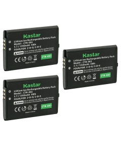 Kastar Battery 3-Pack Replacement for Nintendo 3DS CTR-003 Rechargeable Battery, Nintendo 2DS Game Console, Nintendo 3DS Game Console, Nin 3DS Game Console CTR003