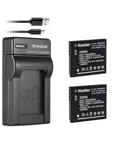 Kastar Battery & Slim Charger Replacement for Panasonic DMW-BCK7E, Lumix DMC-FH25 FH27 FS16 FS18 FS22 FS35 FS37 S1 S2 S3 SZ1 SZ5 SZ7 TS20 TS25