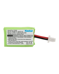 Kastar 1-Pack Battery Replacement for Plantronics CS540 CS540A Battery, Plantronics CS540-XD C054, Savi CS540 Savi CS540A Wireless Headsets, 8618001 PL8618001, 8447901 PL8447901