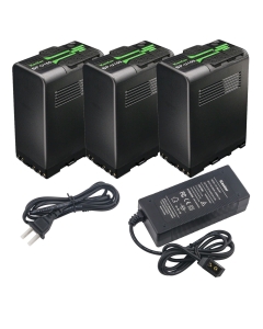Kastar BP-U100 Battery 3 Pack and D-Tap Rapid Charger for Sony BP-U30 BP-U35 BP-U60 BP-U60T BP-U66 BP-U65 BP-U68 BP-U70 BP-U90 BP-U95 BP-U96 BP-U98 BP-U100 Battery, Sony BC-U1 BC-U2 BC-CU1 Charger