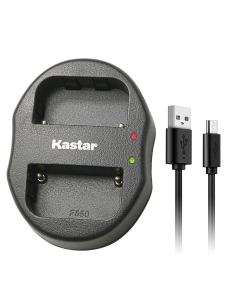 Kastar Dual USB Charger for NP-FM50 NP-FM30 NP-FM51 NP-QM50 NP-QM51 NP-FM55H and Sony CCD-FRV DCR-PC DCR-TRV DCR-DVD DSR-PDX GV HVL Series Camera Camcorder