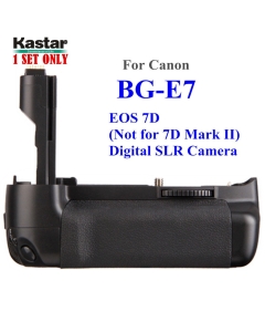 Kastar Professional Multi-Power Vertical Battery Grip (Replacement for BG-E7) for EOS 7D (Not for Mark II) Digital SLR Camera