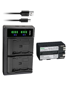 Kastar 1-Pack BP-930G Battery and LTD2 USB Charger Compatible with Canon GL1 GL-1 DM-GL1 GL2 GL-2 DM-GL2 MV1 MV10 MV10i MV20 MV20i MV100 MV100i MV200 MV200i Optura Optura Pi Ultura Vistura Camera
