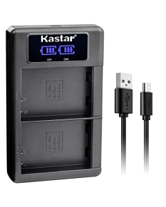 Kastar EN-EL14 LKD2 USB Battery Charger Compatible with Nikon EN-EL14a EN-EL14b EN-EL14c EN-EL14 27126 Battery, MH-24a MH-24 Charger, Coolpix P7000 P7100 P7700 P7800 Camera