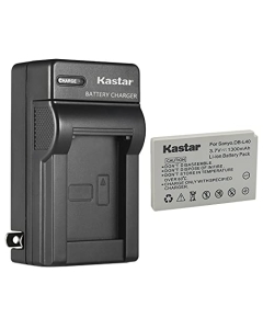 Kastar 1-Pack Battery and AC Wall Charger Replacement for Sanyo DB-L40 DB-L40AU Battery Xacti DMX-HD800 Xacti VPC-HD1 Xacti VPC-HD1A Xacti VPC-HD2 Xacti VPC-HD2A Xacti VPC-HD700 Xacti VPC-HD800 Camera