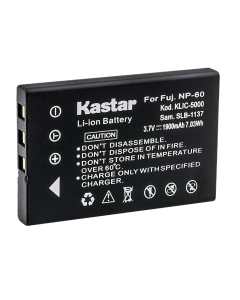 Kastar 1-Pack Battery Replacement for DXG DXG-505V DXG-521 DXG-571V DXG-581V DXG-589V DVV-581 DVH-582 Camera, Creative Battery CAS101 Creative Introduces Enhanced Divi CAM 428 Mini Digital Camcorder