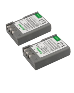 Kastar EN-EL9a Battery (2-Pack) for Nik EN-EL9, EN-EL9a, MH-23 Work with Nik D3000, D5000, D40, D60, D40X SLR Cameras