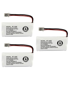 Kastar 3-Pack Battery Replacement for Uniden D3097-6 D3097-7 D3097-8 D3097-9 D3097-10 D3097-11 D3097-12 D3097S D3098 D3098S D3500 D3580-2 D3580-3 D3588 D3588-2 D3588-3 DCX160 DCX170 DCX170BT DCX170T