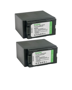 Kastar Battery (2-Pack) Replacement for Panasonic CGR-D54S CGA-D54S AG-HPX250 AG-HPX255 HDC-Z10000 NV-DS29 NV-DS30 NV-DS50 NV-GX7 NV-MX5 NV-MX350 NV-MX500 NV-MX1000 NV-MX2500 NV-MX5000 AG-HRX200