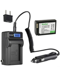 Kastar 1-Pack Battery and LCD AC Charger Compatible with Samsung ED-BP1900 ED-BP1900/US BP-1900 Battery, Samsung EV-NX1ZZZBMBUS EV-NX1ZZZBQBUS EV-NX1ZZZBZBUS, NX1 Smart Wi-Fi 4K Digital Camera