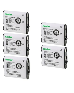 Kastar 5-Pack Battery Replacement for Panasonic Type 24 P511 P-P511 PP511 P-P511A PP511A PP511A/1B HHR-P511, Panasonic Type 30 HHR-P402 HHRP402 HHR-P402A HHRP402A N4HKGMA0001 N4HKGMA00001 Battery