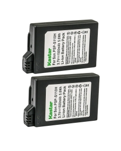Kastar 2-Pack PSP-110H Battery Replacement for Sony PSP-110 PSP110 Battery, Sony PSP-1000, PSP-1000G1, PSP-1000G1W, PSP-1000K, PSP-1000KCW, PSP-1001, PSP-1002 Video Game PSP Playstation