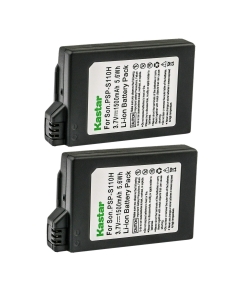 Kastar 2-Pack PSP-110H Battery Replacement for Sony PSP-110 PSP110 Battery, Sony PSP-1000, PSP-1000G1, PSP-1000G1W, PSP-1000K, PSP-1000KCW, PSP-1001, PSP-1002 Video Game PSP PlayStation