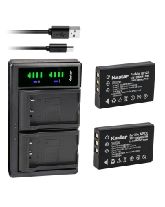 Kastar 2-Pack Battery and LTD2 USB Charger Replacement for Motorola Symbol 55-060126-02, Intermec Norand 074337S, Intermec Norand 73659, Intermec Norand CK1, Intermec Norand CN1, Mobila PPT101