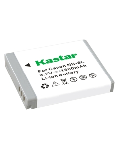 Kastar NB-6L Replacement Battery for Canon PowerShot SD1200 IS, SD770 IS, SD980 IS, Digital IXUS 200 IS / 85 IS / 95 IS, IXY Digital 110 IS, PowerShot D-Series, PowerShot SD-Series, PowerShot S-Series