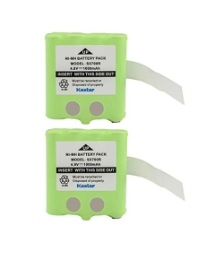 Kastar 2-Pack Battery Replacement for Midland BATT8R, Motorola BNH370 KEBT072 KEBT 072 KEBT072A KEBT-072-A KEBT-072-B M370H1A TalkAbout FV700R TalkAbout SX700 SX700R TalkAbout SX700R TalkAbout SX710
