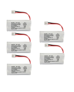 Kastar 5-PACK BT1018 Cordless Phone Battery for Uniden BT-1011 BT-1018 BT-6010 BT-184342 BT-28433 BT-18433 BT-284342 BT-8000 BT-8001 BT-8300 CS6219 CS6229 DS6111, DECT3080 DECT3080-2 DECT4086 DECT4096