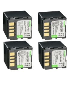 Kastar BN-VF714 Battery 4-Pack Replacement for JVC GZ-MG20U GZ-MG20US GZ-MG21 GZ-MG21AA GZ-MG21AC GZ-MG21AH GZ-MG21E GZ-MG21EK GZ-MG21EX GZ-MG21EY GZ-MG21ZEZ GZ-MG21U GZ-MG21US GZ-MG22 Camera